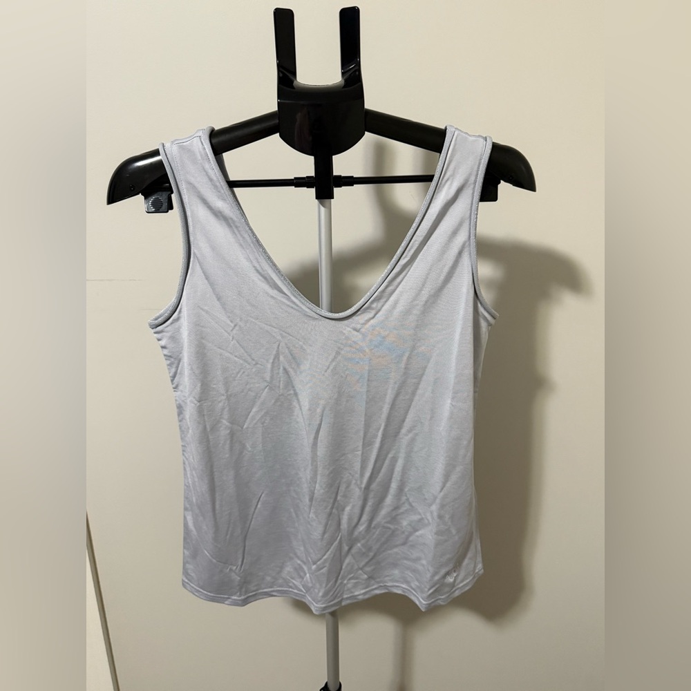 NWT Ted Baker Gray Tank With Silver Trim US Sz 4-6 UK Sz 2